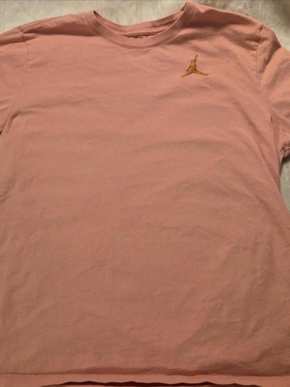 Jordan Men's Light Pink/Coral Short-Sleeve